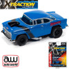 Auto World Xtraction R35 1955 Chevy Bel Air Blue HO Scale Slot Car