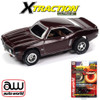Auto World Xtraction Yesterday 1969 Chevrolet Camaro SS Red HO Scale Slot Car