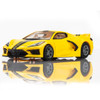 AFX 22013 Corvette C8 Accelerate Yellow HO Scale Slot Car