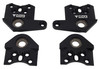 NHX RC Brass Steering Knuckle Set for Axial Wraith / RR10 -Black