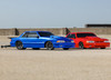 Traxxas 9421X Ford 5.0 Mustang Painted Blue Body w/ Decals for Drag Slash