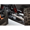 GPM Medium Carbon Steel+Alum Front Or Rear CVD Drive Shaft Black for 1/10 Outcast