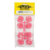 Yeah Racing WL-0168FPK Plastic Wide Rim Set 11mm (Offset 0 +1 +2 +3) Pink For 1/28 AWD Mini-Z