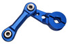 NHX RC Aluminum Fixed Link Steering w/ 25T Servo Arm for 1/8 Kraton 6S / Senton / Typhon -Blue