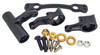 NHX RC Aluminum Steering Bell Crank Set for 1/8 Kraton / Senton / Typhon / Talion -Black