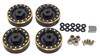 NHX RC Black Brass Wheel Weight w/ Extended +2mm Hex Adaptor (4) for Axial SCX24