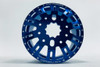 CEN Racing CKD0655 KG1 KD004 CNC Alum Front Dually Blue Wheels (2) w/Cap/Screws