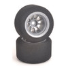 Contact RC JF1-28RA F1 Rear Foam Tire 28Shore  Diameter 61mm Gray Wheels (2)