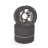 Contact RC JW2-38RA WGT10 Rear Tires 38Sh w/ Carbon Rim 61mm Lilac (2)