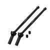 GPM Racing Medium Carbon Steel Front CVD Driveshaft Black for Arrma 1/7 Limitless