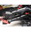 GPM Racing Medium Carbon Steel Front CVD Driveshaft Black for Arrma 1/7 Limitless