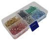 NHX RC 1/10 1/8 Color Body Clips with plastic Case 180pc