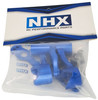 NHX RC Aluminum Steering Bell Crank Set w/ Bearing for 1/8 Kraton Senton Typhon Talion -Blue