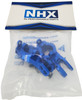 NHX RC Aluminum Spindle Carrier C-Hub for 1/10 Redcat Blackout XTE / XBE / SC -Blue