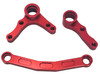 NHX RC Aluminum Steering Bellcrank Set for 1/10 Redcat Blackout XTE / XBE / SC -Red