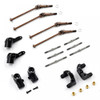 Yeah Racing KYOP-S02BK Aluminum Essential Conversion Kit Black for Kyosho Optima Mid