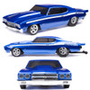 Losi LOS01023T1 1/16 1970 Chevelle 2WD Brushless Mini No Prep Drag Car RTR Blue