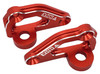 NHX RC Aluminum Body Mounts for Axial SCX6 -Red