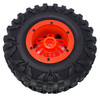 NHX RC P2 2.2" Air Crawler Tires w/ Beadlock Wheel / Red Ring (4) for TRX-4 SCX10