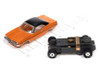 Auto World Thunderjet Ok Used Cars 1970 Plymouth Barracuda Gran Coupe Orange HO Slot Car