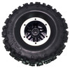 NHX RC P3 2.2" Air Wide Tall Crawler Tires w/ Beadlock Wheel (4) for TRX-4 SCX10	-Black/Silver