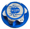NHX RC 1/8 17mm Aluminum Spider Wheel Nuts (4) -Blue