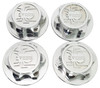 NHX RC 1/8 17mm Aluminum Spider Wheel Nuts (4) -Silver
