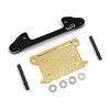 Yeah Racing KY03-007BK Aluminum 7075 Brass Front Lower Arms for Mini-Z MR03
