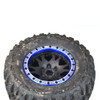 GPM Aluminum Replacement Wheel Rings Blue for X-Maxx (for 2 Wheels)