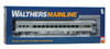 Walthers 910-30202 85' Budd Small-Window Coach Santa Fe Passenger Car HO Scale