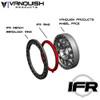 Vanquish VPS07801 1.9 Aluminum KMC KM445 Impact Beadlock Wheels Black (2)