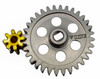 NHX RC Metal 32T Spur Gear & 8T Brass Motor Pinion Gear for SCX24