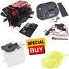 Toyan OTTO Motor FS-L200AC DIY 4 Stroke 2 Cylinder RC Nitro Engine Kit COMBO