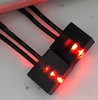 NHX RC 2 Led Light Set for SCX24 - Red Lights