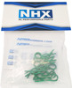 NHX RC Body Clips for 1/8 1/6 SCX6 Scale 10pc -Green