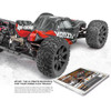 HPI 160181 VORZA 1/8 4WD Electric Truggy w/ FLUX Brushless 2.4GHz Radio & Painted Body