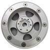 NHX RC 1.9" Fan Hole Aluminum Beadlock Crawler Wheels Rims  (4) -Silver