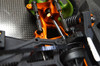 Yeah Racing SPT2-S01OR Aluminum Essential Conversion Kit Orange for HPI Sprint 2