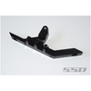 SSD RC SSD00087 Diamond Rear Axle Upper Link Mount Black for Wraith / RR10