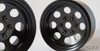 SSD RC SSD00268 Aluminum 1.9" 8 Hole Beadlock Wheels Black (2)