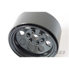 SSD RC SSD00268 Aluminum 1.9" 8 Hole Beadlock Wheels Black (2)