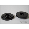 SSD RC SSD00279 Brass Wheel Hubs Black