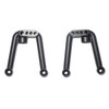 SSD RC SSD00380 Aluminum Rear Shock Hoops Black for SCX10 II