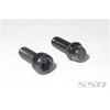 SSD RC SSD00408 Black M2.5 x 8mm Scale Wheel Bolts (30)