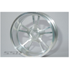 SSD RC SSD00470 Aluminum 2.2" V Spoke Drag Front Wheels Silver (2)