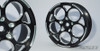 SSD RC SSD00473 Aluminum 2.2" 5 Hole Drag Front Wheels Black (2)