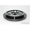 SSD RC SSD00533 2.2" / 2.7" Aluminum V Spoke Narrow Drag Front Wheels Black (2)