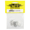 Yeah Racing YA-0647 8x10mm Stainless Steel Spacer Set 0.1 / 0.2 / 0.3 mm