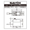 Savox SW1210SGP HV Digital Servo w/ Soft Start .13sec / 444.4 @ 7.4V - Black Edition
