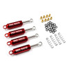 Yeah Racing TR4M-025RD Aluminum Internal Shocks Set Red Fits Traxxas TRX-4M